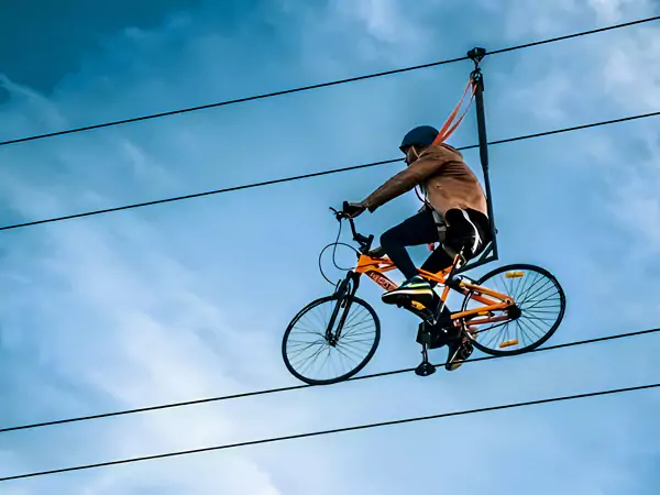 Sky Cycling in Bir Billing